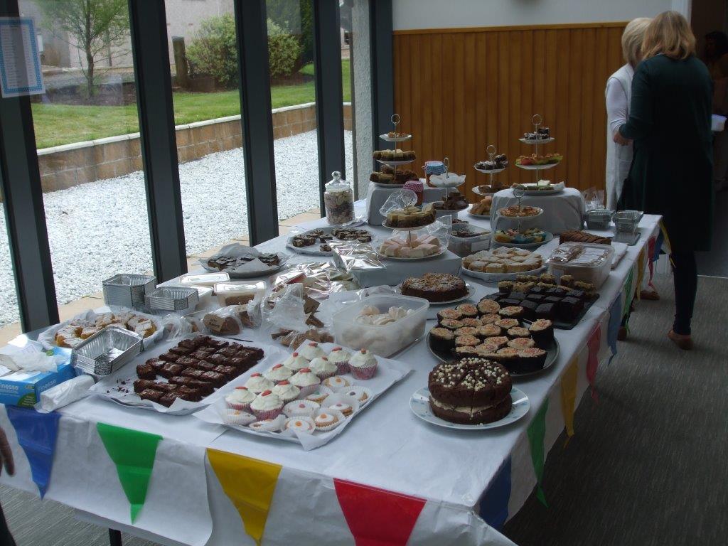Open Eve 19th May 2017 cake stall